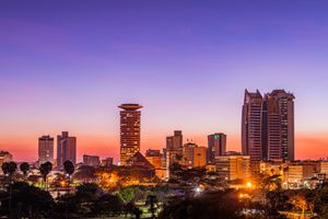 Nairobi City Skyline